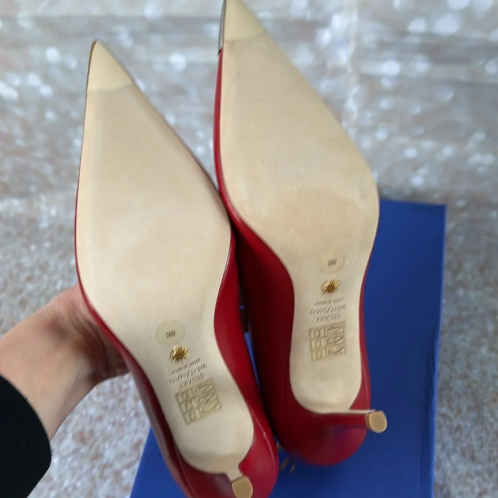 NEW IN BOX! Stuart Weitzman Capsize 85 Heels - Picture 3 of 5